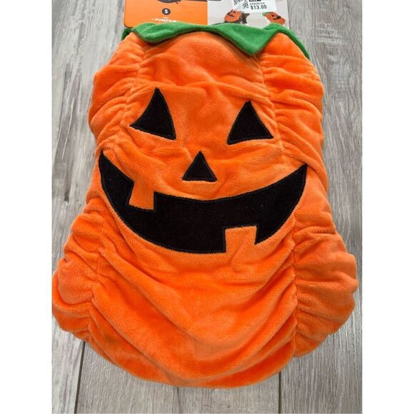 Target Hyde & Eek pumpkin pet Halloween costume size S - Picture 2 of 9